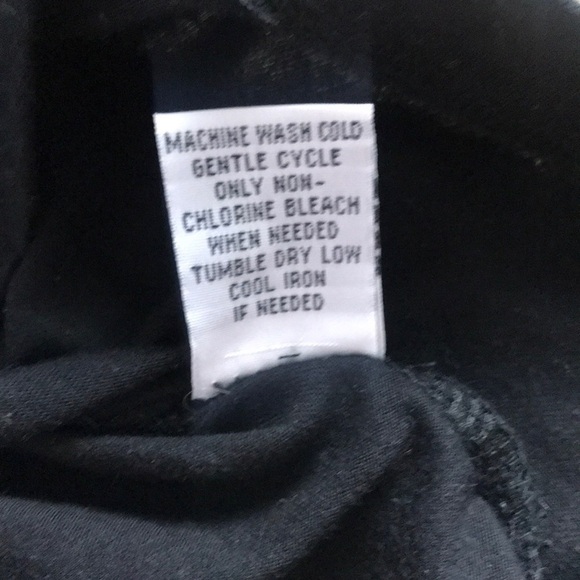 Grace Black Ruffled Neckline Tee - Picture 10 of 10